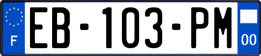 EB-103-PM