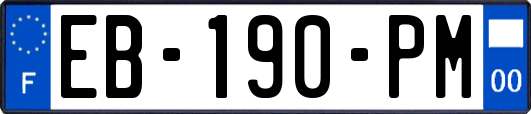 EB-190-PM