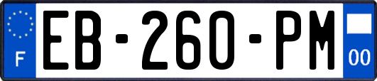 EB-260-PM