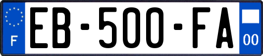 EB-500-FA