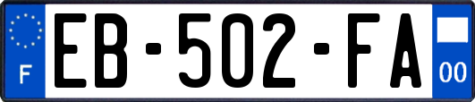 EB-502-FA