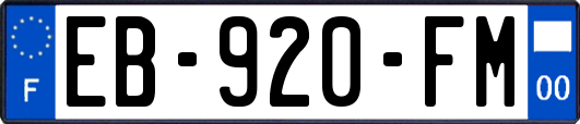 EB-920-FM