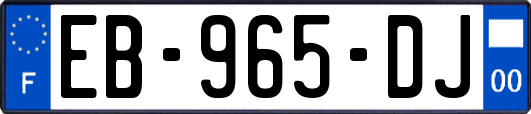 EB-965-DJ