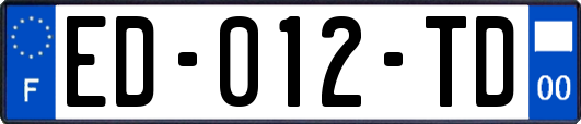 ED-012-TD