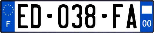 ED-038-FA