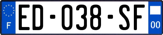 ED-038-SF
