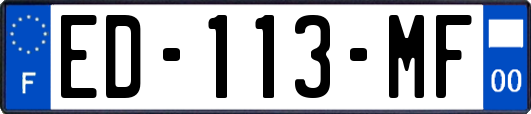 ED-113-MF