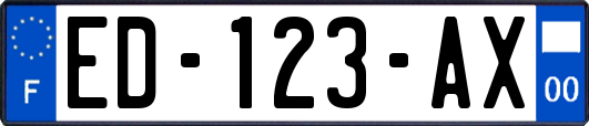 ED-123-AX