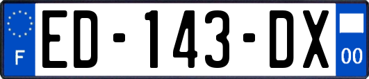 ED-143-DX