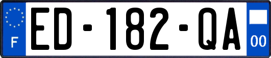 ED-182-QA