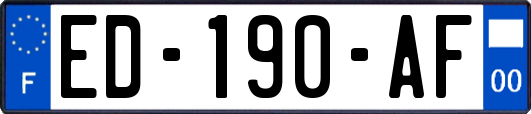 ED-190-AF