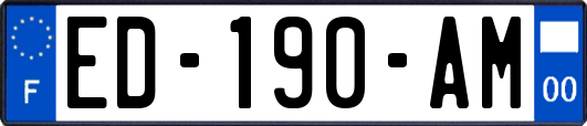 ED-190-AM