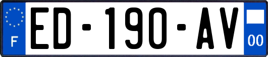 ED-190-AV