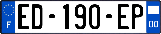 ED-190-EP