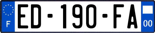 ED-190-FA