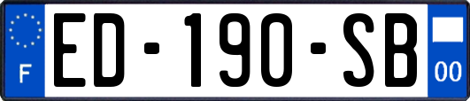 ED-190-SB