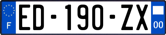 ED-190-ZX