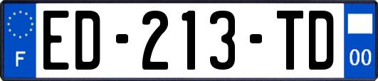 ED-213-TD