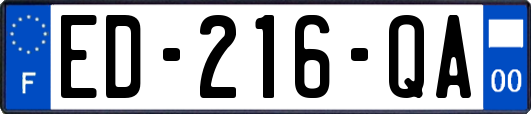 ED-216-QA