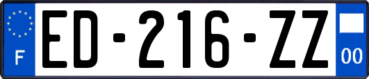 ED-216-ZZ