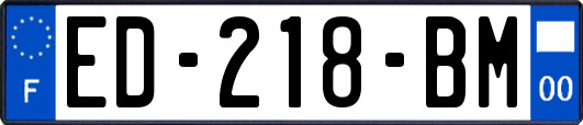 ED-218-BM