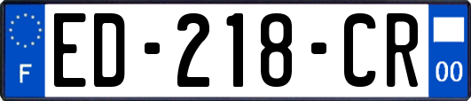 ED-218-CR