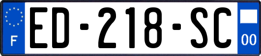 ED-218-SC