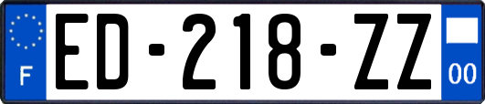 ED-218-ZZ