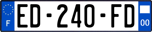 ED-240-FD