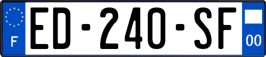 ED-240-SF