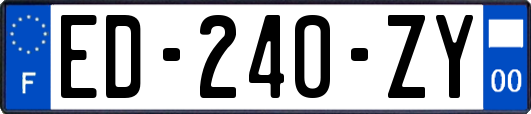 ED-240-ZY