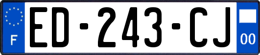 ED-243-CJ