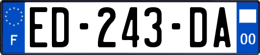 ED-243-DA