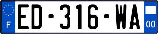 ED-316-WA