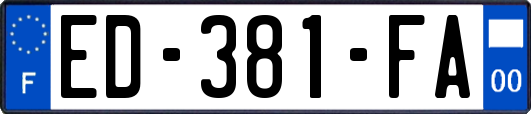 ED-381-FA