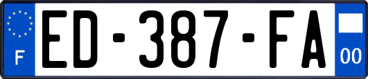 ED-387-FA