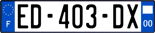 ED-403-DX