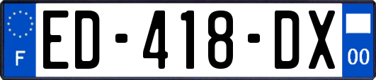 ED-418-DX