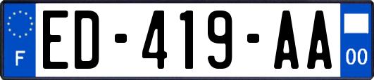 ED-419-AA