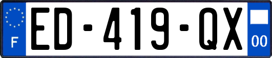 ED-419-QX