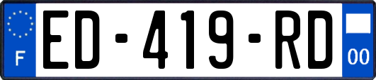 ED-419-RD