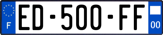 ED-500-FF