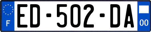 ED-502-DA