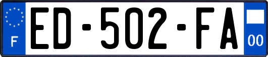 ED-502-FA