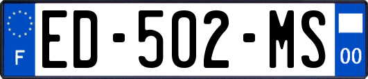 ED-502-MS