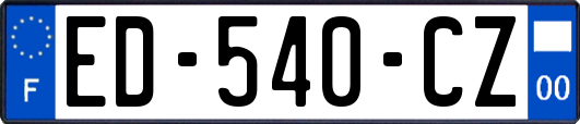 ED-540-CZ