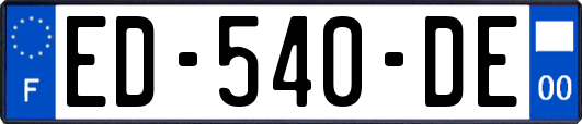 ED-540-DE