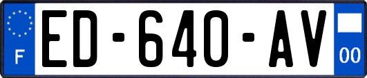 ED-640-AV