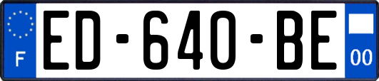 ED-640-BE