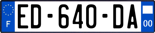 ED-640-DA